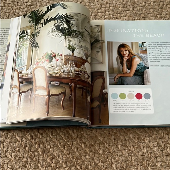 Making Yourself at Home by Jane Seymour - Home Décor Book with Green Cover - Picture 7 of 16